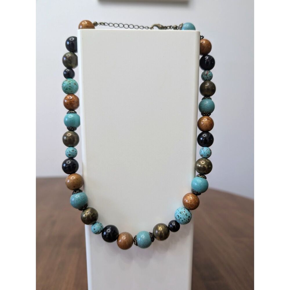 Beaded Statement Necklace